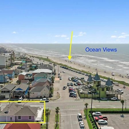 Galvez Oceanview Retreat Walk To Beach Or Pleasure Pier Villa Galveston Exterior foto