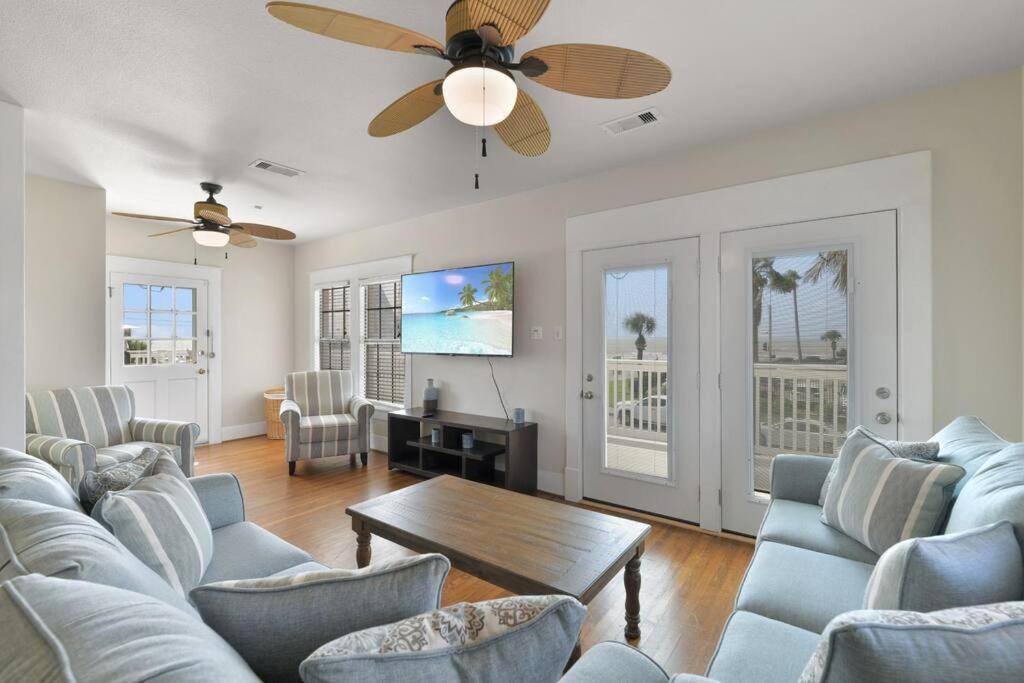 Galvez Oceanview Retreat Walk To Beach Or Pleasure Pier Villa Galveston Exterior foto