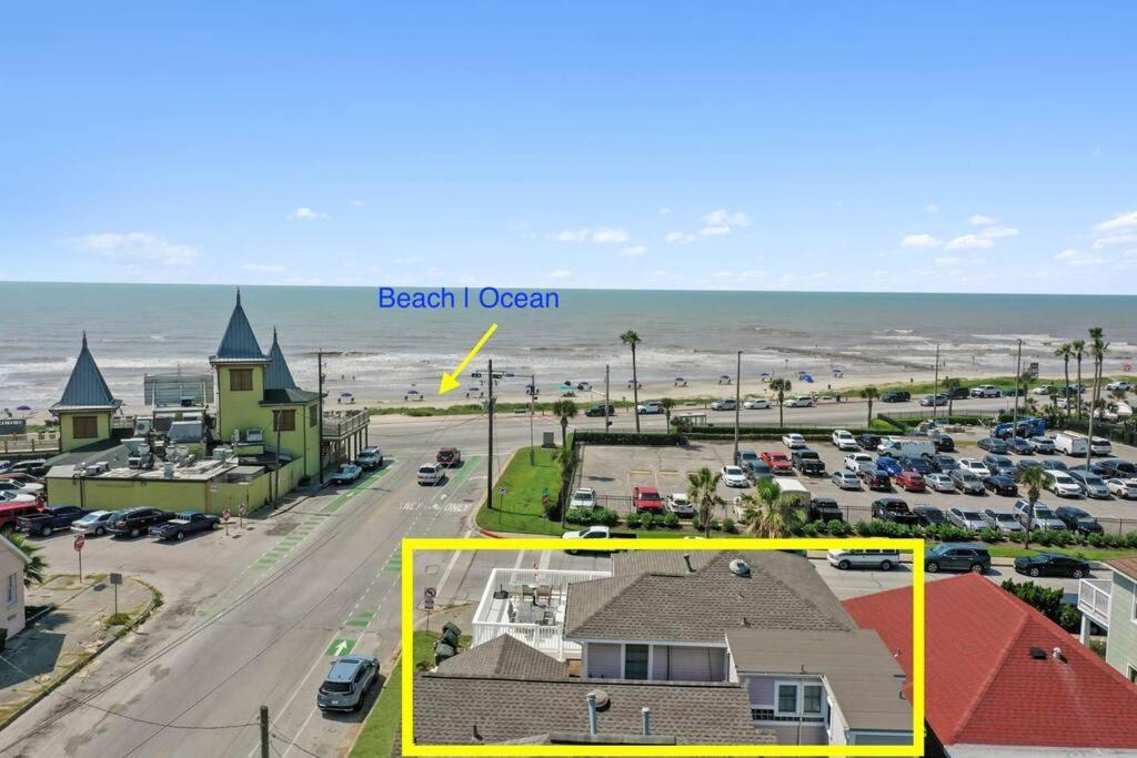 Galvez Oceanview Retreat Walk To Beach Or Pleasure Pier Villa Galveston Exterior foto